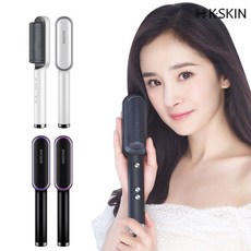 Kskin 곱슬머리 빗고데기 스트레이트 KD380, 블랙레드