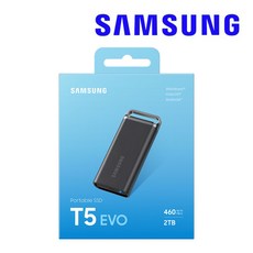 삼성전자 포터블 외장 SSD T5 EVO 2TB MU-PH2T0S/WW