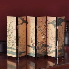 미니병풍 소형병풍 인테리어 장식품 제사 명절 선반 선물, A. (사진참조), 1개