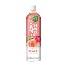 웅진 요거상큼 복숭아, 1.5L, 12개