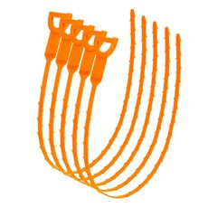 DRAIN 水管疏通條, 橘色, 5入