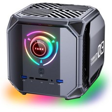 ACEMAGIC 미니 컴퓨터 mini pc 피씨 Tank03 게이밍 PC 데스크탑 i7 1, TANK 03 Intel i7-12700H+16GB+1