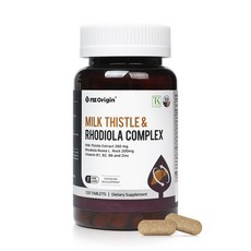 코스트코 엔젯오리진 밀크씨슬 앤 로디올라 콤플렉스 1 300mg x 120 NZ Origin Milk Thistle & Rhodiola Complex 1300mg x 120