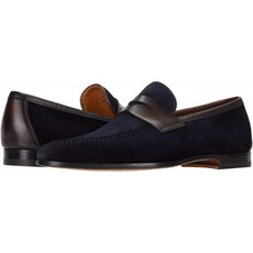 [290mm] Magnanni Diezma III Navy Suede 남성용 로퍼 신발 사이즈 11 US