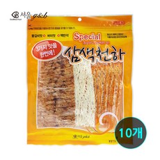 서울지앤비 삼색천하 3종 오징어 70g X 10개 마른안주, 단품