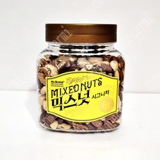 노브랜드 믹스넛 시그니처 6종류 600g x 1통 (아몬드 / 로스티드캐슈넛 / 마카다미아 / 브라질넛 / 피칸 / 호두), 1개