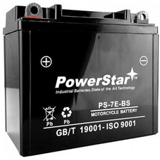 Yuasa 12N7-3B 기존 AGM SLA 배터리 90CCA를 위한 PowerStar 교체, 단일옵션