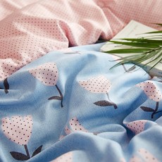 튤립 모달 이불 SS/KK 사계절 차렵 침구 세트 bed comforter