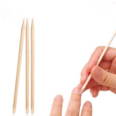 네일 우드스틱 다용도 푸셔 100개입, 소_7.5cm, 1개
