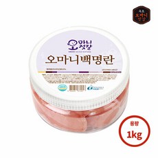 [오마니젓갈] 속초 수제젓갈 오마니 백명란 1kg, 색상:단일상품