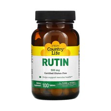 Country Life 루틴 Rutin 500mg 100정 회화나무, 1개