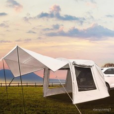  차박텐트 도킹쉘터 대형 4-6인용 8-10인용 캠핑 방수 이너텐트포함 창문4, 세트B 