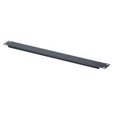 NEXI NE OK부품허브랙 서버랙 1U 블랭크 판넬 블랙 마운트 공간 마감, 1개, NX869