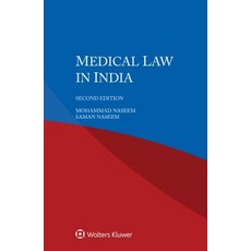 (영문도서) Medical Law in India Paperback, Kluwer Law International, English, 9789403511603