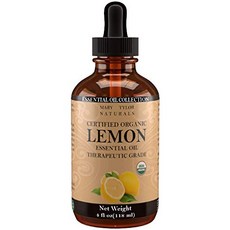 Organic Rose Water (4 oz) USDA Certified Natural Toner Spray for Face & Hair Alcohol-Free Hydrating Spray Mist 100% Natural Anti-Aging Petal R, Scent Name = Lemon, 본문참고, 본문참고