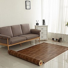 충무 두꺼운 셀프 층간소음방지 베란다 바닥 장판 매트 모노륨, 우드