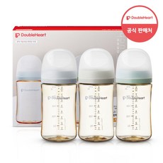 더블하트 모유실감 3세대 트리플팩 240ml(모먼트)