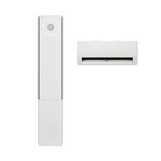 LG 휘센 오브제 뷰1 공기청정 에어컨 4 2in1 [FQ22EV4EA2] (22+6형), 단일속성, FQ22EV4EA2