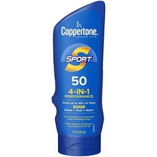 코퍼톤 Coppertone 스포츠 4in1 선스크린 SPF 50 선크림 207ml, 1개