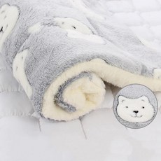 플란넬 반려동물 양모 쿠션 담요 귀여운 패턴 매트리스 강아지, 3.Style-3, B.5-(69X52cm), 1개