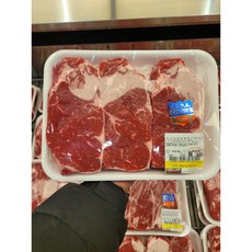 미국산 초이스등급 냉장 채끝 스테이크 G당 단가변경 코스트코고기 아이스박스발송, 1.25kg, 1개