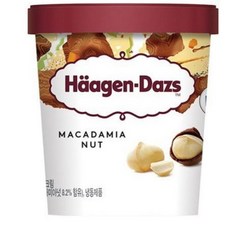 하겐다즈 아이스크림 파인트 마카다미아넛 473ml, 3개
