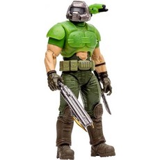 McFarlane Toys - Doom Slayer Classic Glow in The Dark Edition 7in Action Figure Gold Label Amazo, one option, one option, 1개