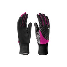 Nike Womens Element Thermal 2.0 Run Glove, black pink