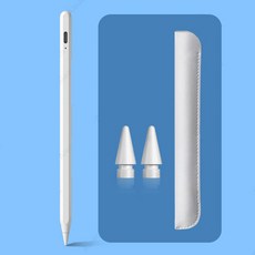 애플 스타일러스 펜 2 Aieach 23 세대 iPad Appl 2022 블루투스 호환 테블릿, White