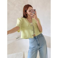 반팔자켓 TOP01