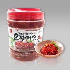 아재들 반찬단지 오징어젓 PET 2kg, 1개