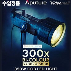 APUTURE 300X 바이칼라 2700~6500 K Bi-COLOR 조명 LED조명 방송조명 촬영조명 사진조명 LED방송조명, 300X + LightDome9