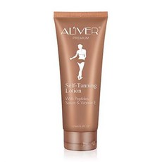 Aliver Self Tanner Organic Natural Ingredients Natural Glow Instant Fake Tan Sunless Tanning Lot, One Color_1 Pack, One Color_1 Pack, 상세 설명 참조0