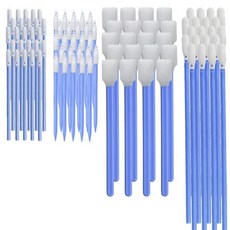 웰글러의 폼 청소용 면봉 100개 다용도 클린룸 팁 키트팁 실험실용 면봉., 100pcs