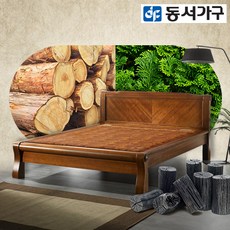 동서가구 칠일엠 편백나무 황토숯 흙침대 S 싱글 DF642689, 엔틱