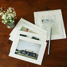 디자인그룹 티에스 포토박스 3x5 리필 화이트 액자 프레임