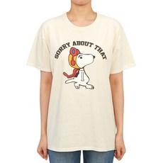 (백화점 상품) [럭스덕/국내당일] 와일드동키 24SS 쏘리 반팔 티셔츠 T-SORRY WDNAT 1984775