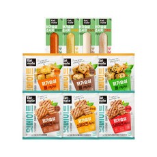잇메이트 닭가슴살 미니 맛보기 패키지 30팩(스테이크9+볼9+소시지12)