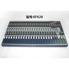오디오파워믹서 Soundcraft EFX8EFX12EFX16EFX20길 전공 무대연주 음향믹서기, 기본, T04-EFX20 20길