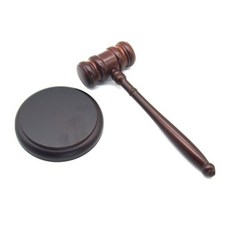 판사봉 의사봉 원목 법봉 모의재판 회의 판결 M124, 단품