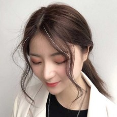 자연스런남자앞머리가발
