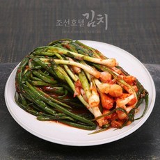 조선호텔 비법소스!! 맛있는 프리미엄 파김치 500g+150g 1개 650g