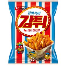 농심 감튀 레드칠리맛 60g x 16개 한박스