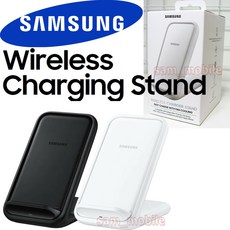 원래 삼성 무선 빠른 충전기 스탠드 EP N5200 갤럭시 노트 20/10/9/8 S8/S9/S10/S20 플러스 xiaomi 10/9 아이폰 11|무선 충전기|, 1개, BLACK, 단일
