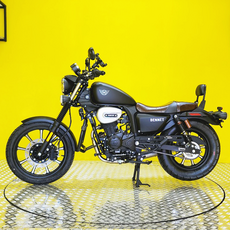 한솜 베네트125 레저용 클래식 바이크 오토바이 스쿠터 125cc, 블루