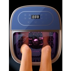 코코다이나 프리미엄 마사지 휴식 홈케어 미니 발 족욕기, 크림슨, 단일옵션
