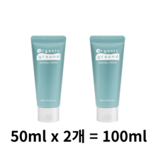 오가닉그라운드 고보습 크림, 100ml, 1개