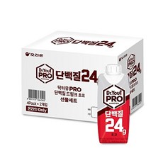 닥터유 프로 단백질 드링크 초코 선물세트, 8개, 250ml