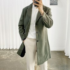 아도르클래식 파이널 싱글 3컬러 겨울 빅사이즈 오버핏 코트