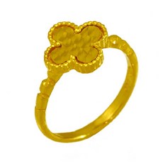 크로바순금반지